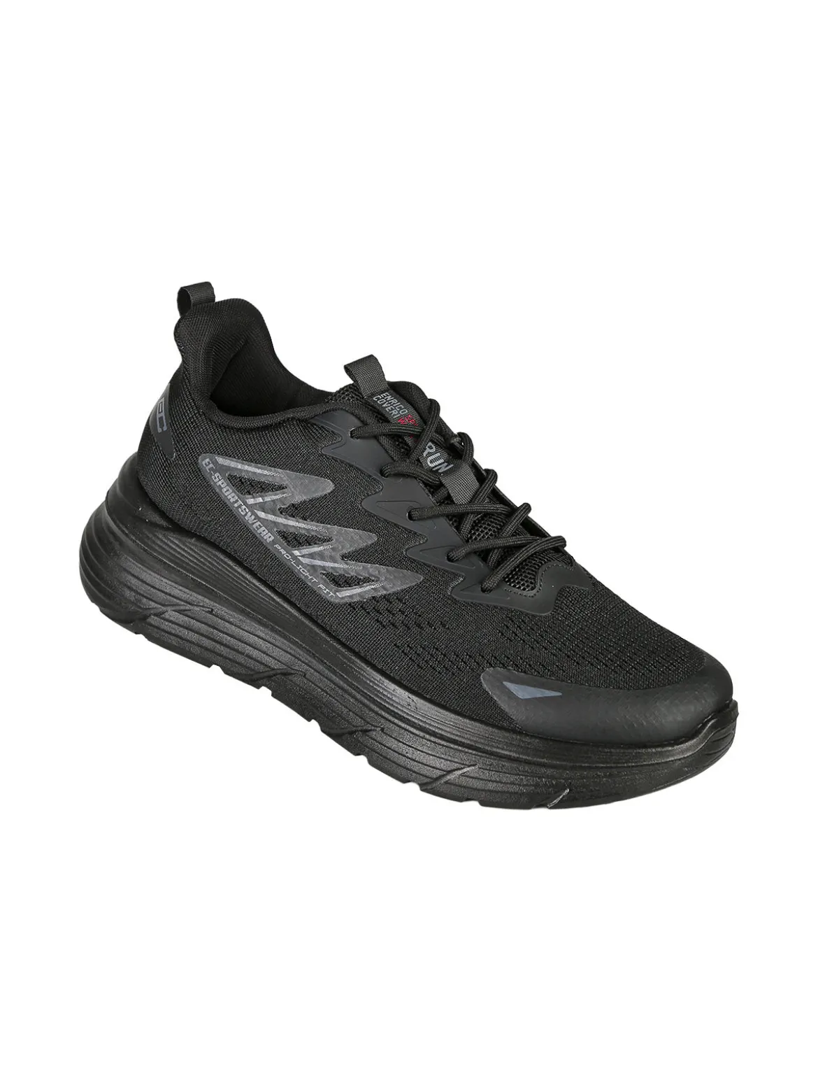 Enrico Coveri Sportswear Sneakers da uomo sportive stringate - nero
