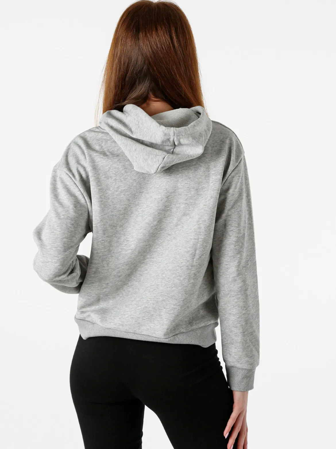 Essenziale Milano Felpa donna con cappuccio - grigio