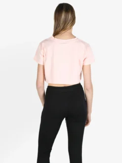 Essenziale Milano T-shirt crop da donna in cotone