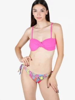 Farfala Fiore Bikini donna con reggiseno intrecciato e imbottito