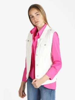 Farfallina Gilet in jeans da donna
