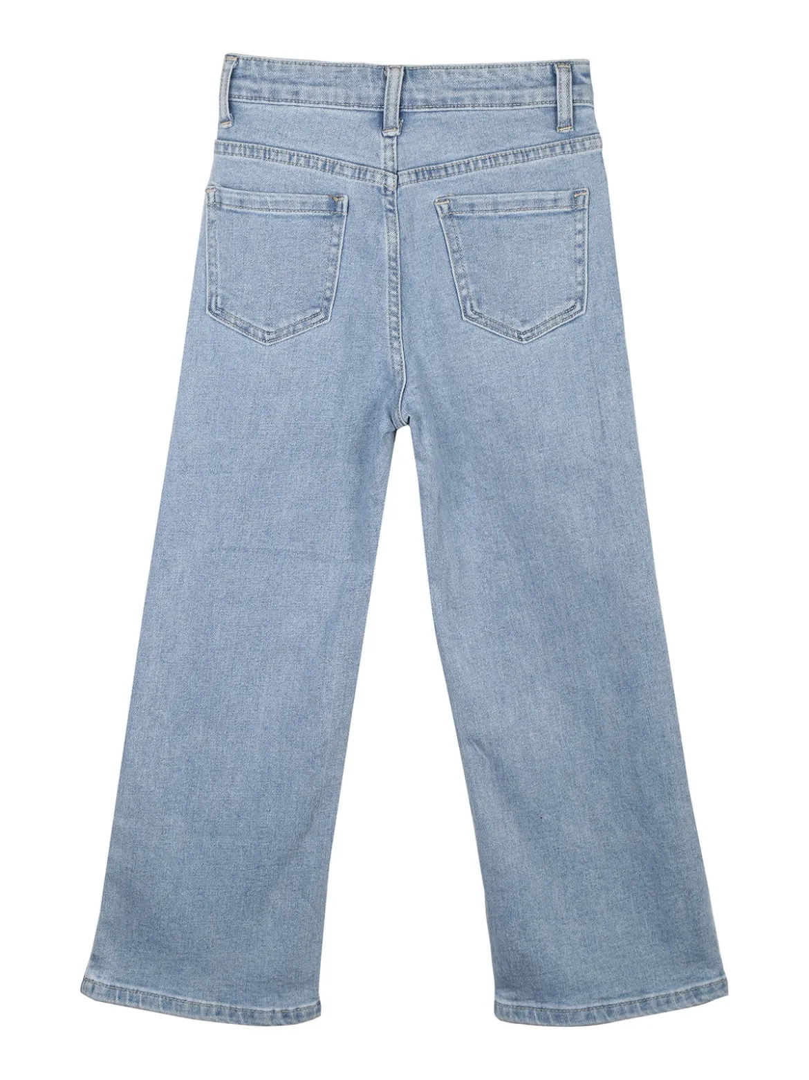 Fashion Jeans Jeans da bambina a gamba larga con stampe