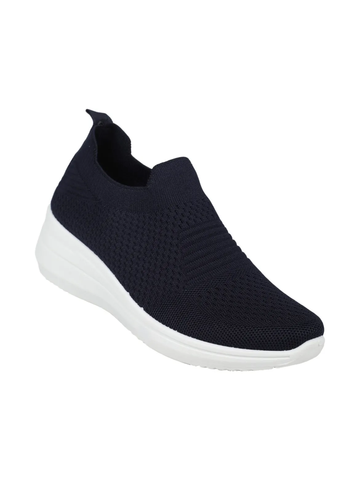 Fashion Sneakers donna slip on con zeppa