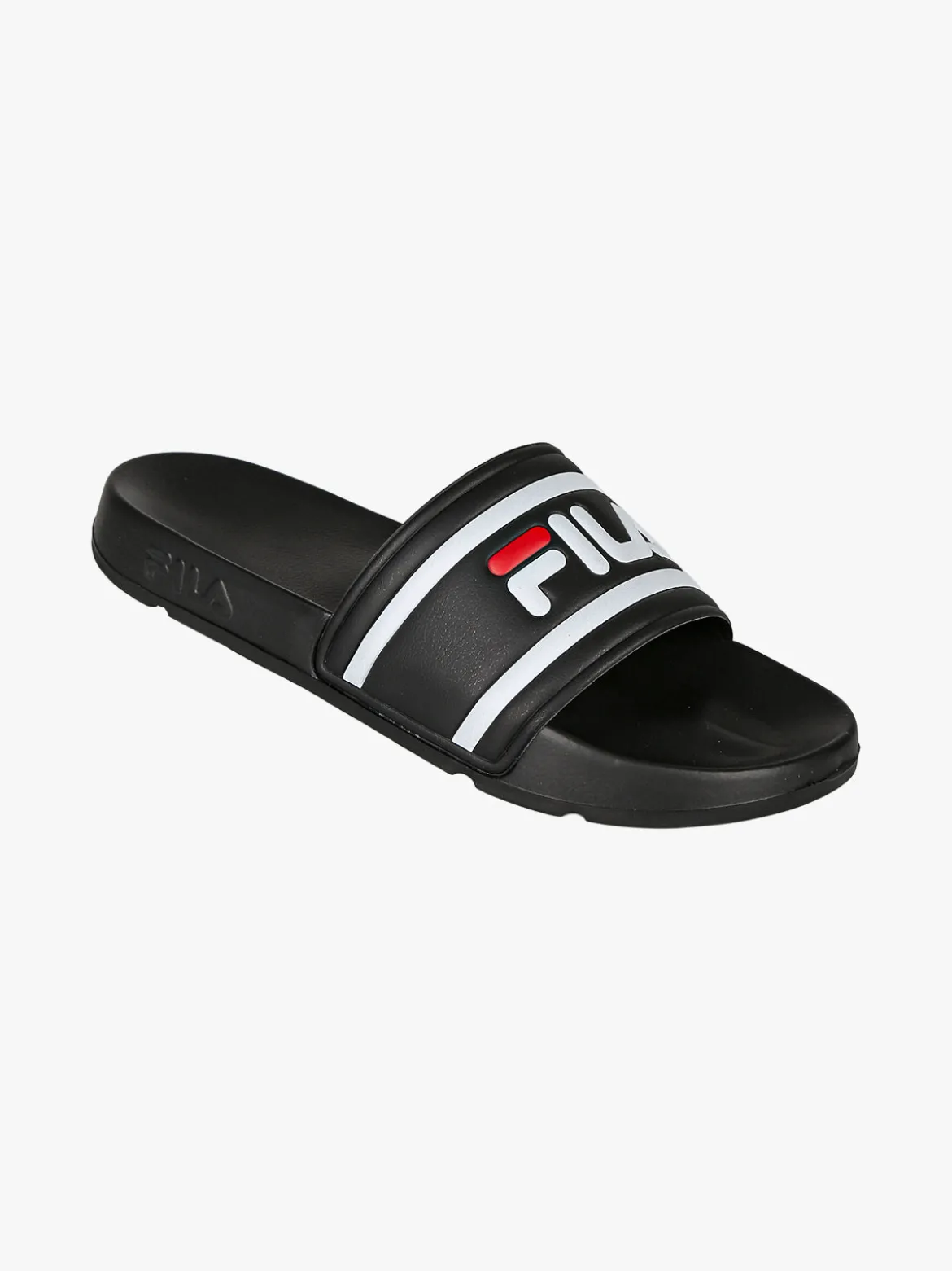Fila MORRO BAY SLIPPER ciabatte da uomo con logo - nero
