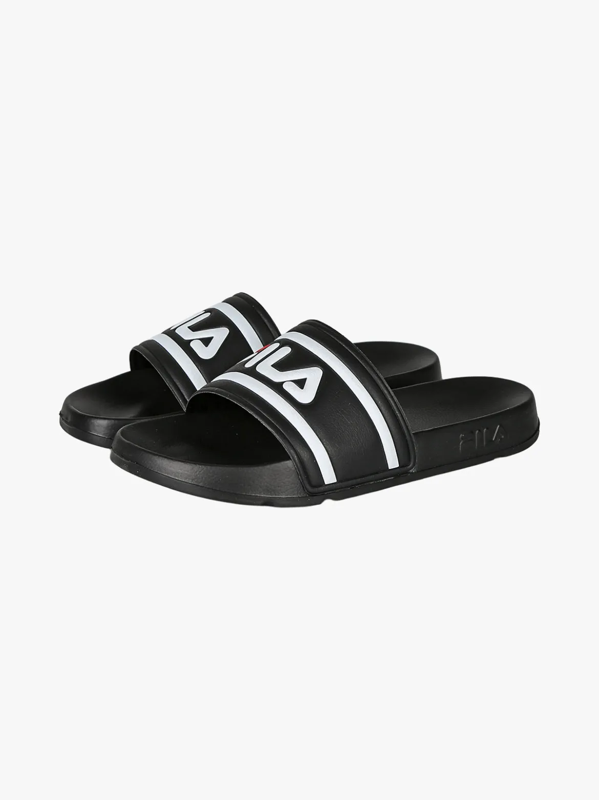 Fila MORRO BAY SLIPPER ciabatte da uomo con logo - nero