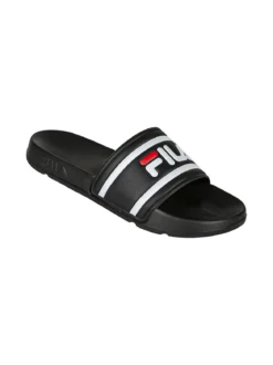 Fila MORRO BAY SLIPPER ciabatte da uomo con logo - nero