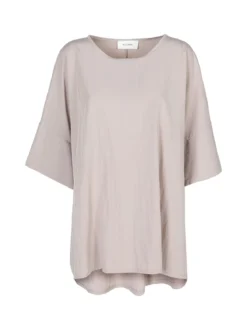 Floria Blusa donna oversize con maniche corte a pipistrello