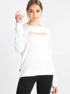 Freddy Felpa sportiva leggera da donna in cotone