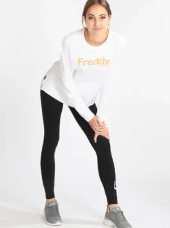 Freddy Felpa sportiva leggera da donna in cotone