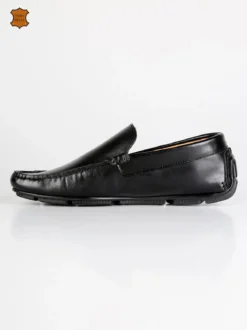 Freetime Mocassini neri in pelle