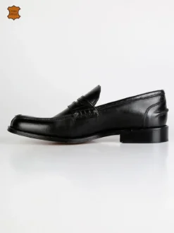 Freetime Mocassini neri in pelle