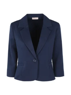 Frenetika Blazer donna elegante con maniche a 3/4