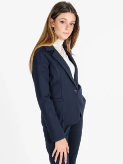 Frenetika Blazer donna monobottone - blu