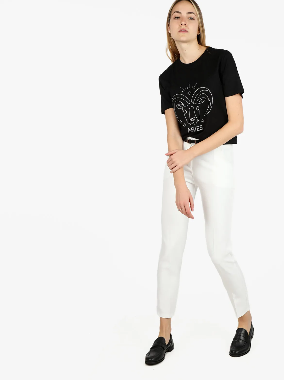 Frenetika Pantaloni classici da donna a sigaretta