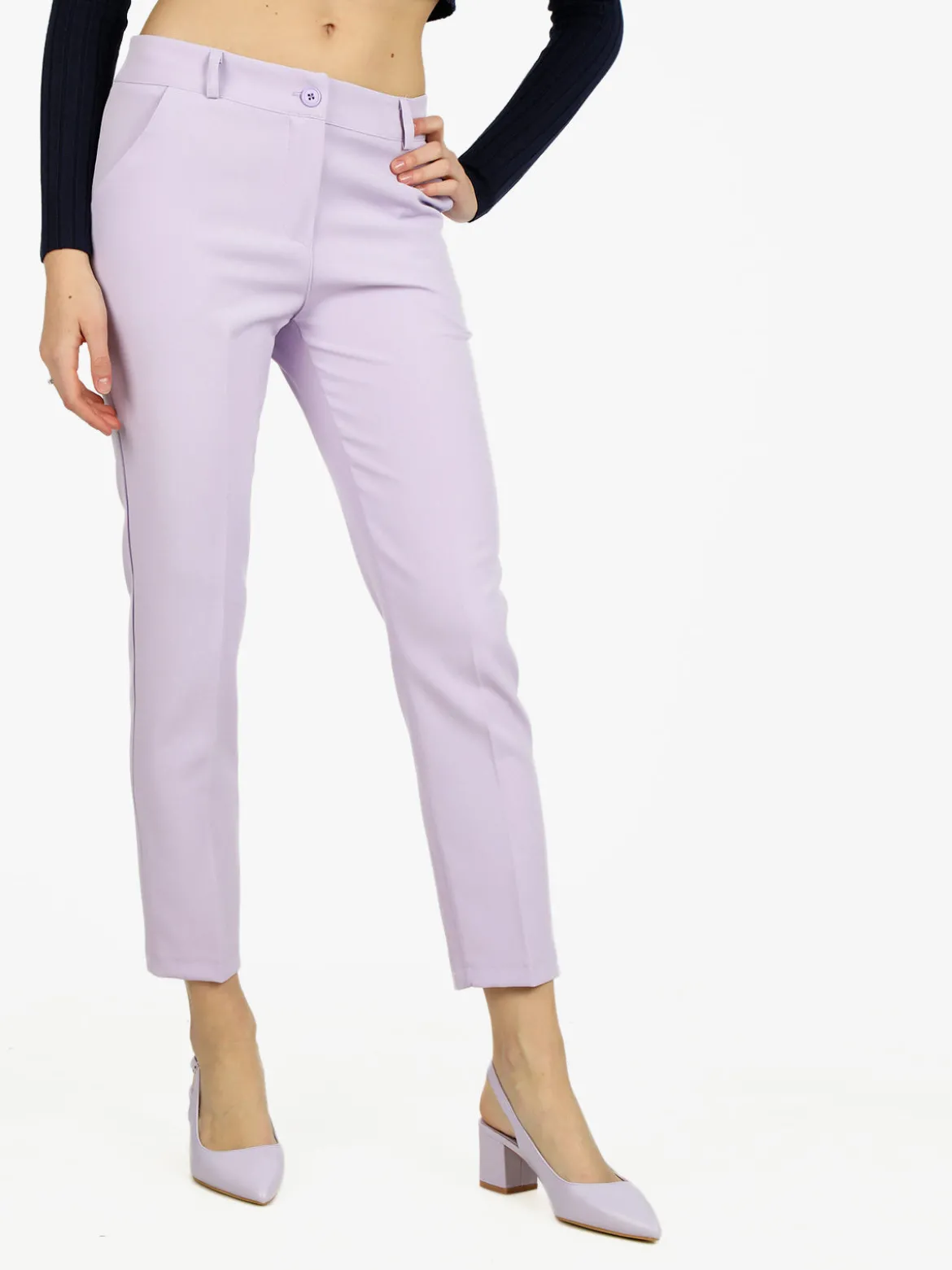 Frenetika Pantaloni classici da donna a sigaretta