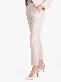 Frenetika Pantaloni classici da donna con risvolto