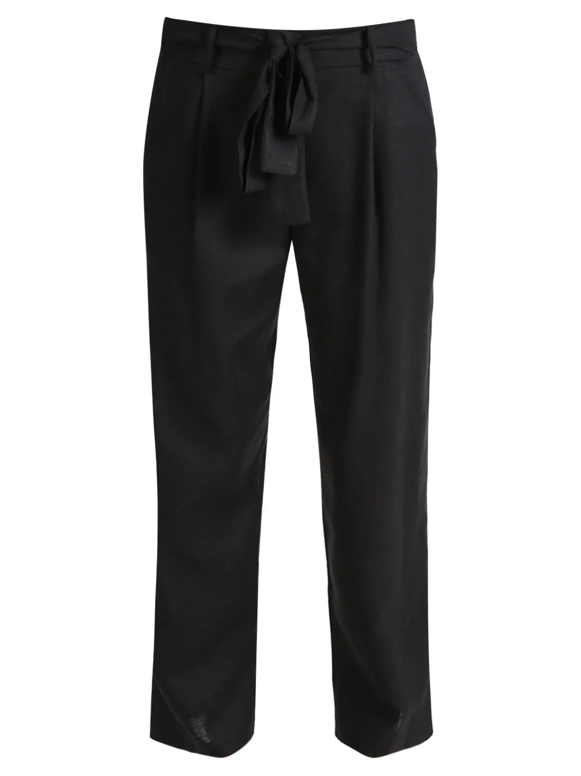Frenetika Pantaloni donna in misto lino con cintura