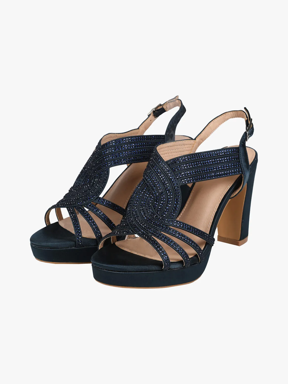Galia Sandali donna con tacco e plateau