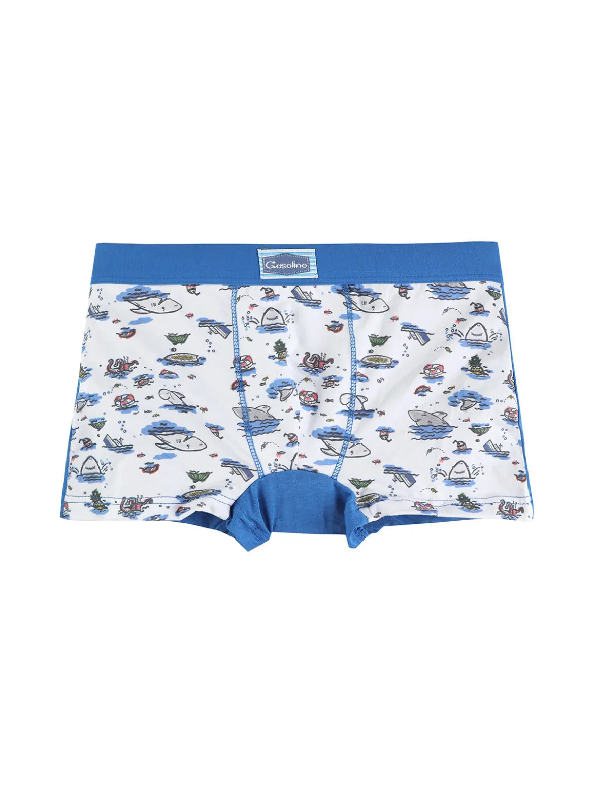 Gasolino Boxer da bambino con stampa