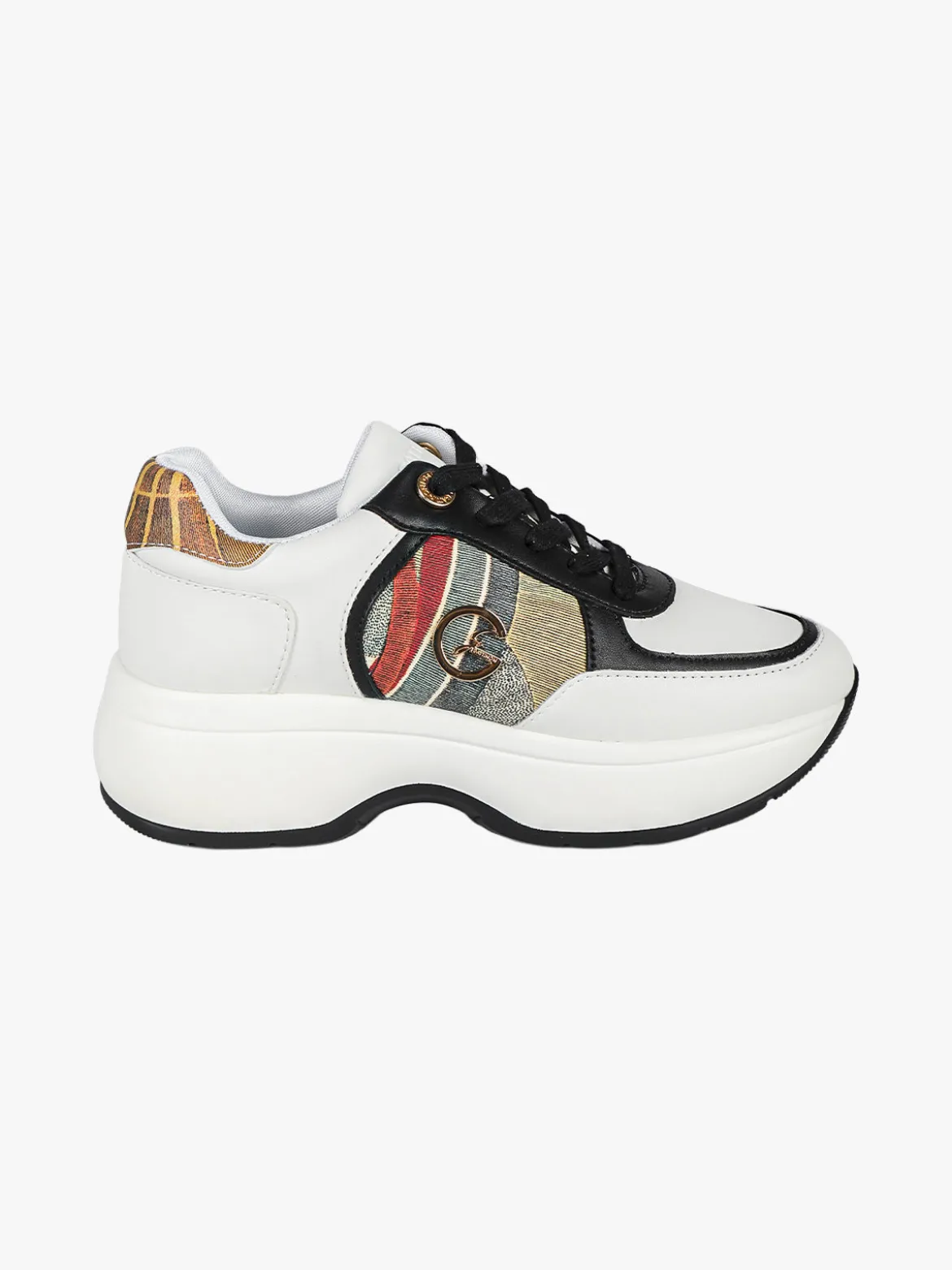 Gattinoni Sneakers donna stringate con platform