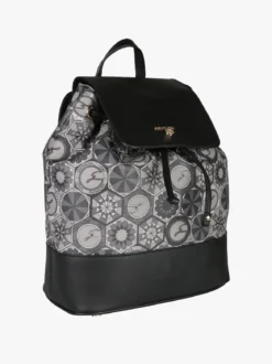 Gattinoni Zaino donna con stampe geometriche e patta