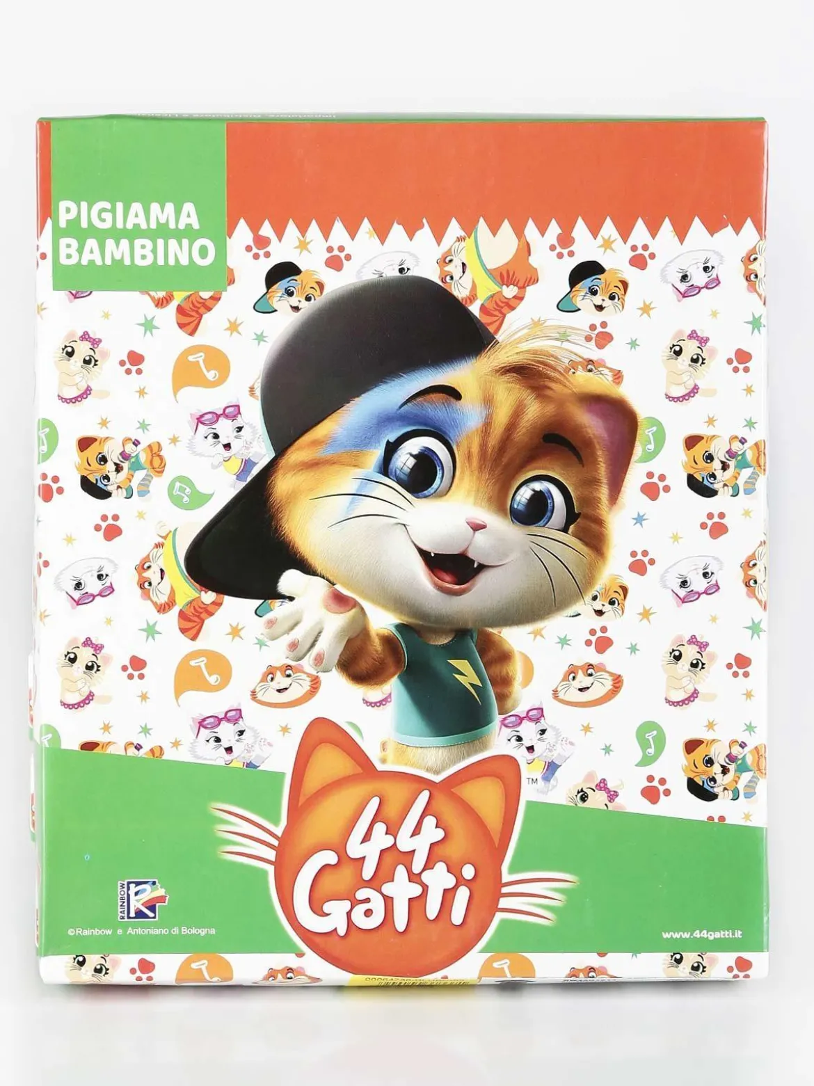 44 Gatti Pigiama corto da neonata con stampa