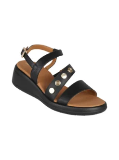 Geox D MELICONIA F Sandali donna con zeppa