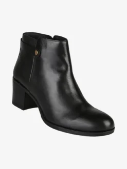 Geox D NEW ASHEEL A Stivaletti donna con tacco largo - nero