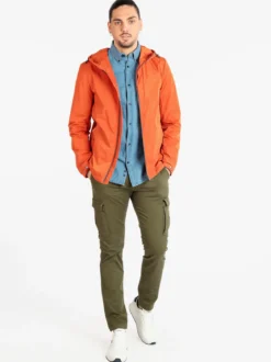 Geox F5241 Giacca leggera da uomo con cappuccio