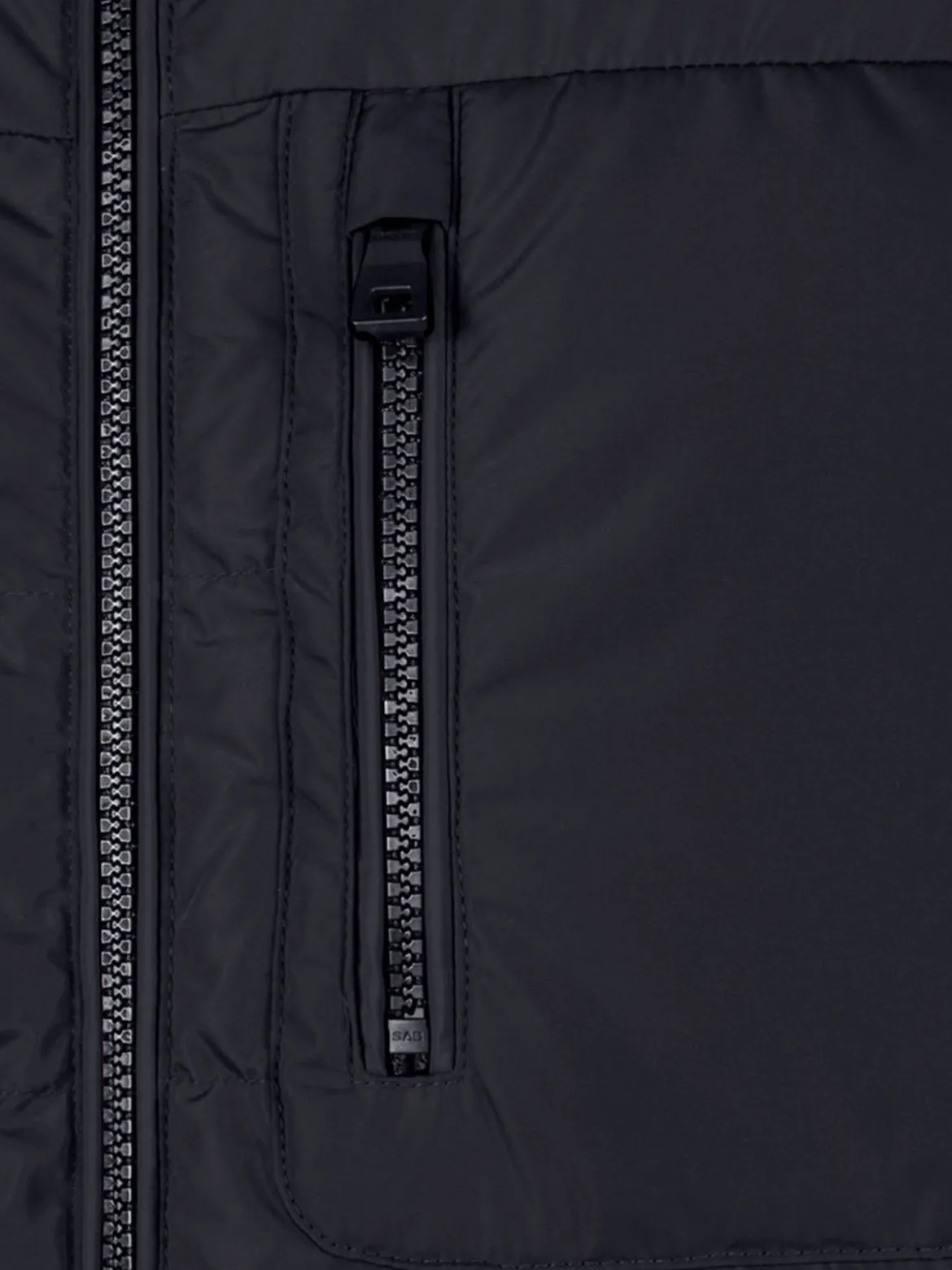Geox SNAKE Giubbotto imbottito da uomo con zip - blu scuro