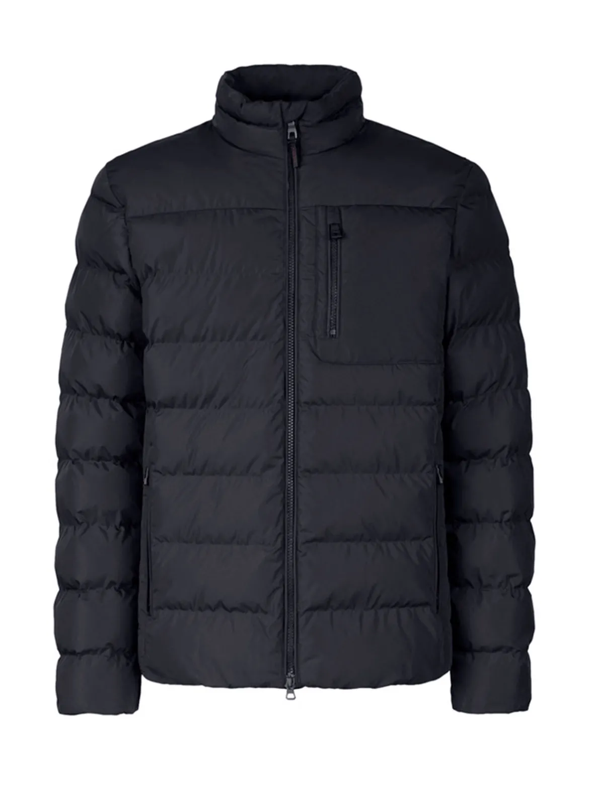 Geox SNAKE Giubbotto imbottito da uomo con zip - blu scuro