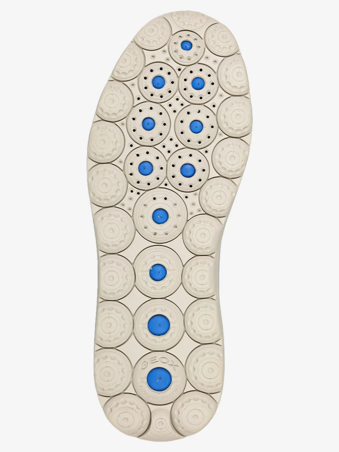 Geox SPHERICA Sneakers uomo stringate in maglia - fango