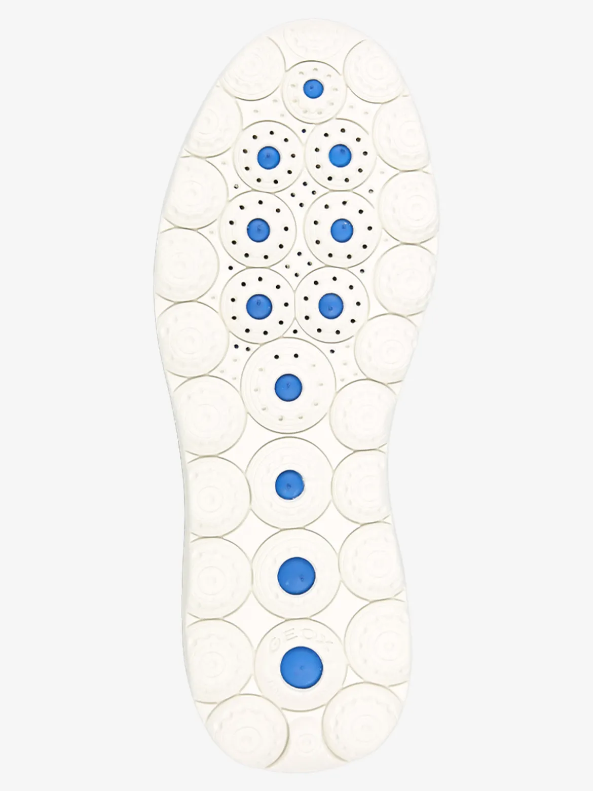 Geox SPHERICA Sneakers uomo stringate in maglia - verde scuro