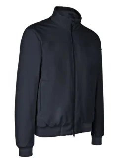 Geox VINCIT Giacca imperbeabile da uomo con zip - blu scuro