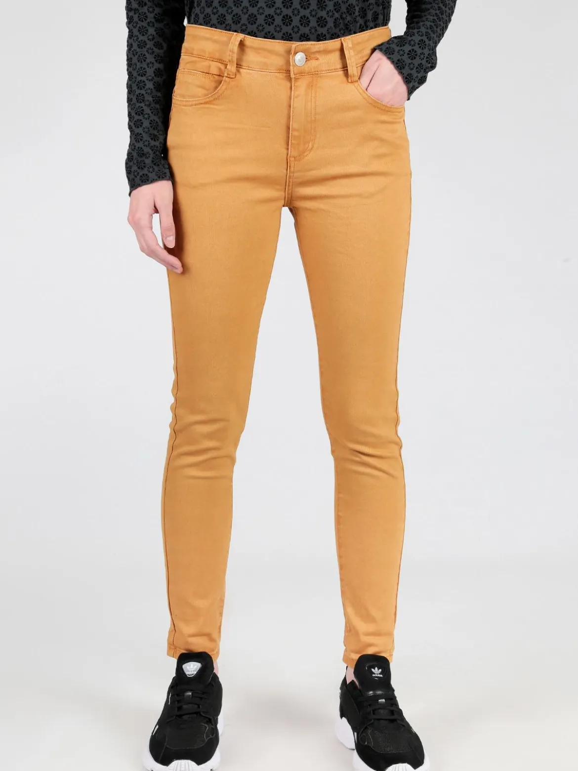 Ghiaccio&Limone Pantaloni in cotone elasticizzato