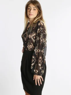 Ghisleri Blusa da donna con maniche ampie