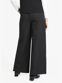 Ghisleri Pantaloni donna ampi a vita alta
