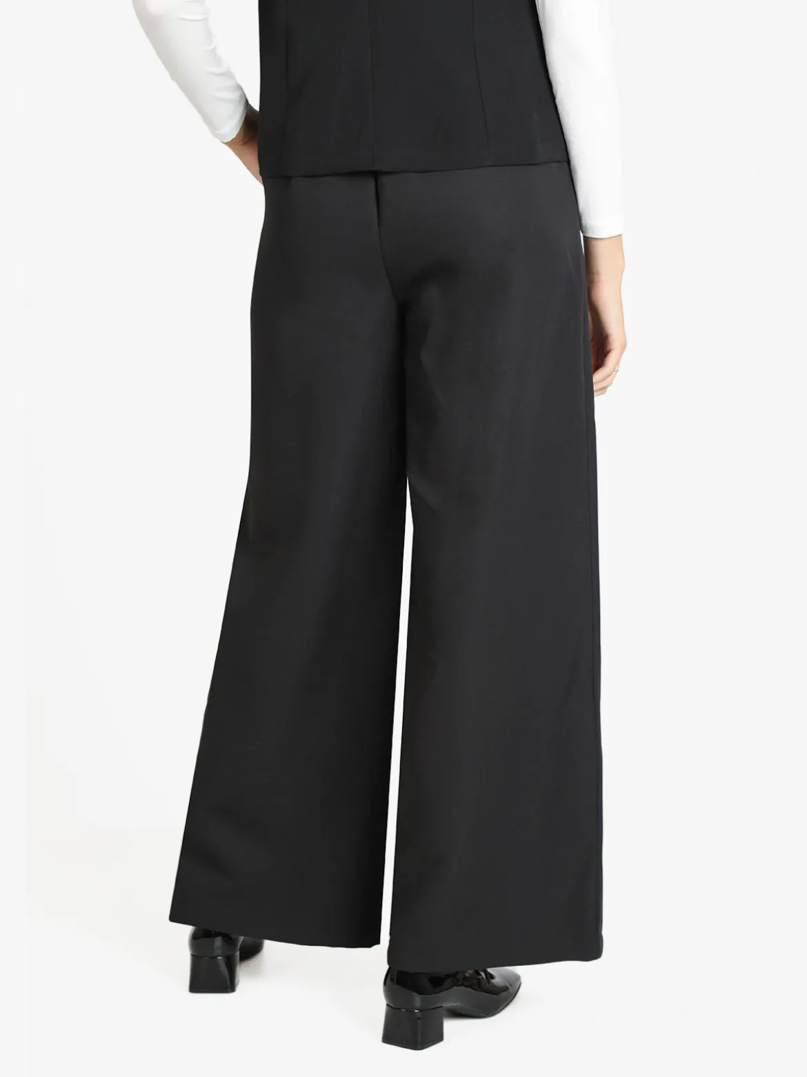 Ghisleri Pantaloni donna ampi a vita alta