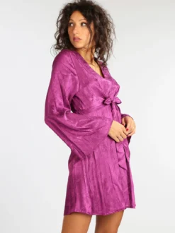 Ghisleri Vestito midi con maniche a campana