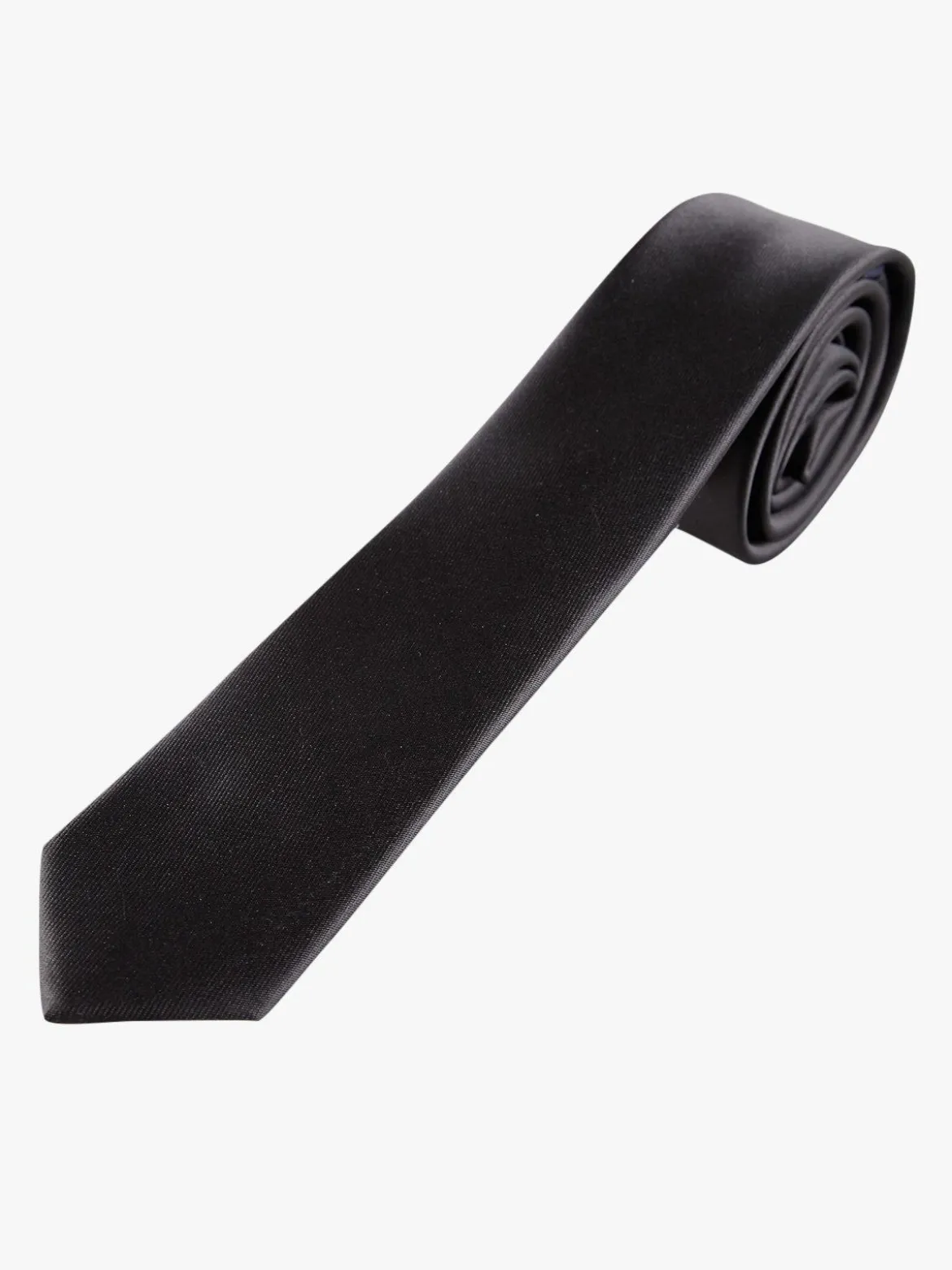 Gianluca Cravatta slim a micro quadri nero