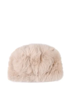Gian Marco Venturi Cappello donna in ecopelliccia con interno in pile - beige