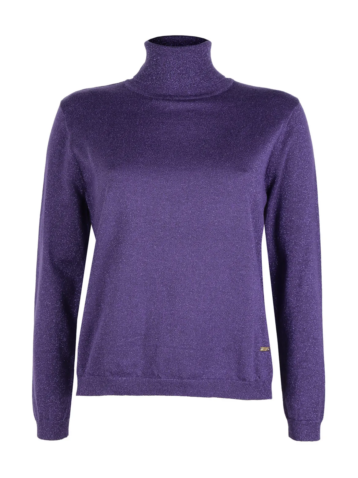 Gian Marco Venturi Maglia dolcevita da donna in lurex