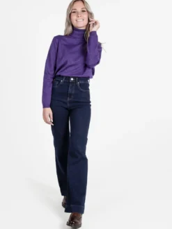 Gian Marco Venturi Maglia dolcevita da donna in lurex