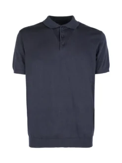 Gian Marco Venturi Polo da uomo in cotone a maniche corte