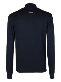 Gian Marco Venturi Pullover da uomo in maglia mezza zip
