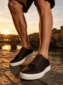 Gian Marco Venturi Sneakers basse da uomo stringate
