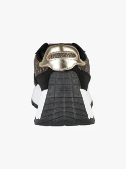 Gian Marco Venturi Sneakers donna stringate con platform - nero