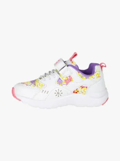 Giardino D'Oro Sneakers da bambina con cinturino a strappo - bianco
