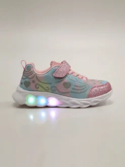 Giardino D'Oro Sneakers da ragazza con glitter e luci