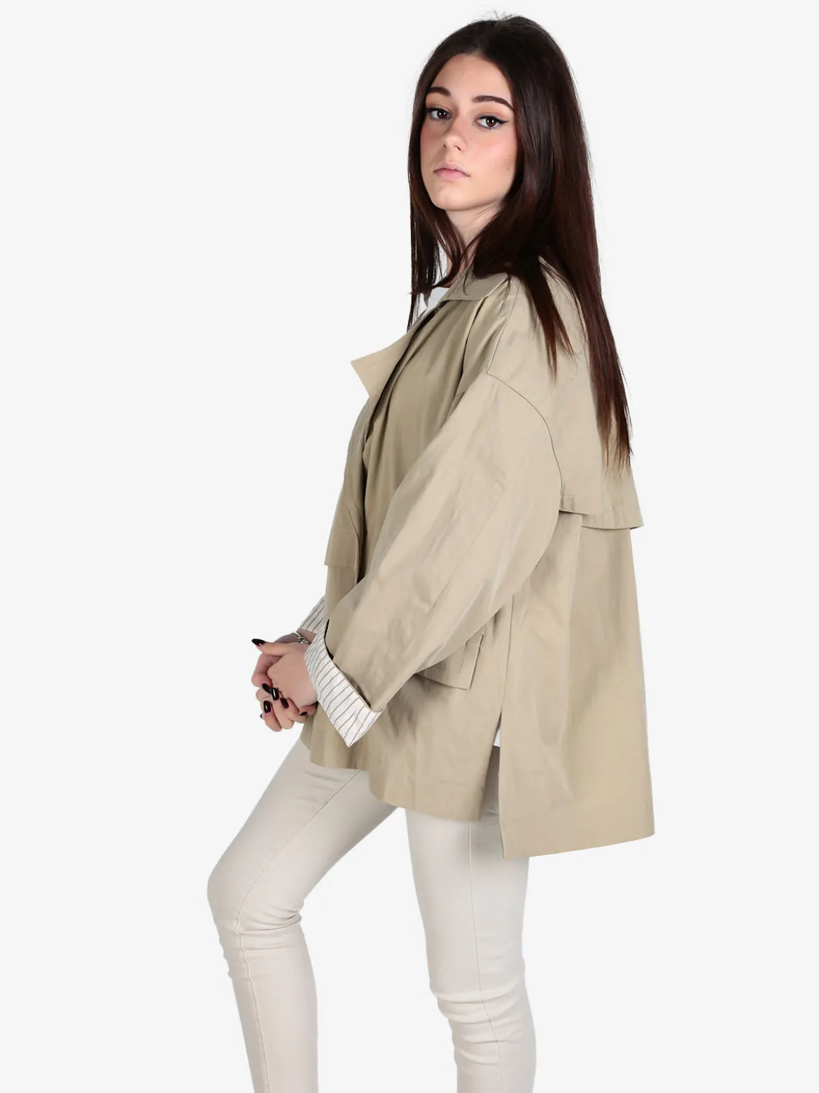 Gioya Giacca leggera da donna oversize